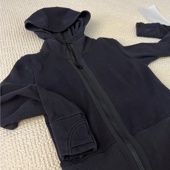 Black athleta zip up hoodie size xxs - runs big and can fit XS - Picture 2 of 4